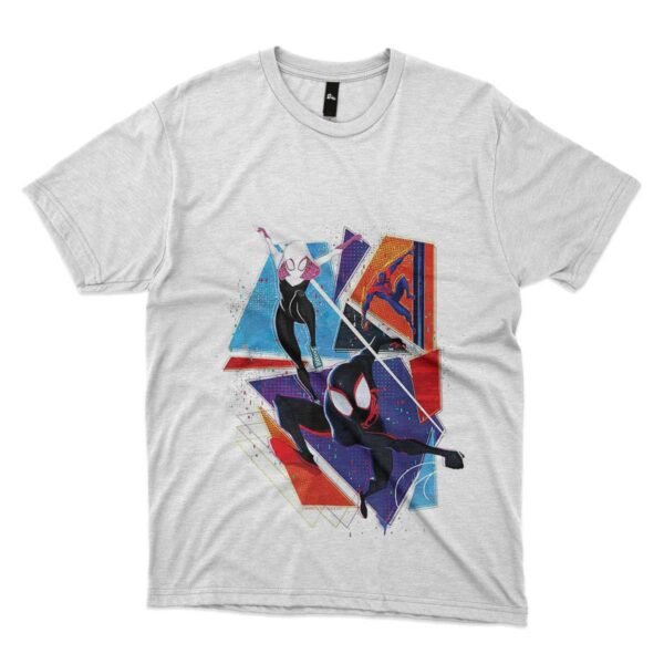 camiseta spiderman across the spiderverse