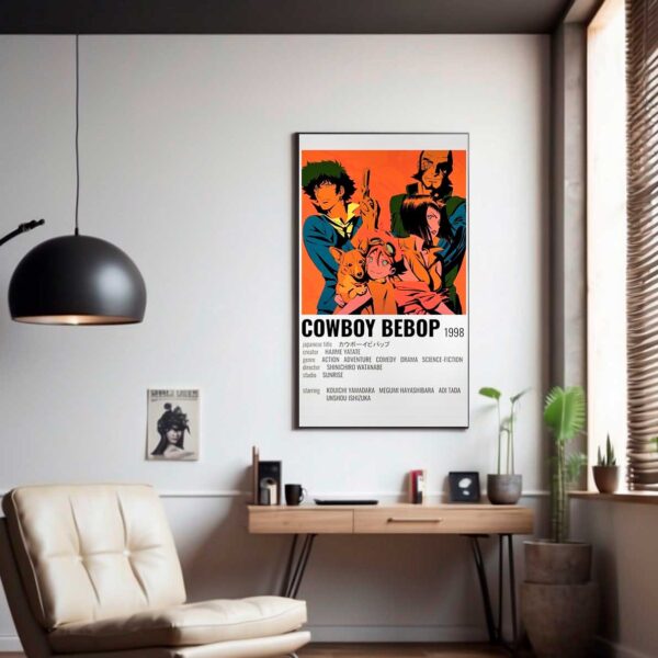 cuadro decorativos de cowboy beebop