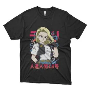 camiseta dragon ball numero 18 cuenca
