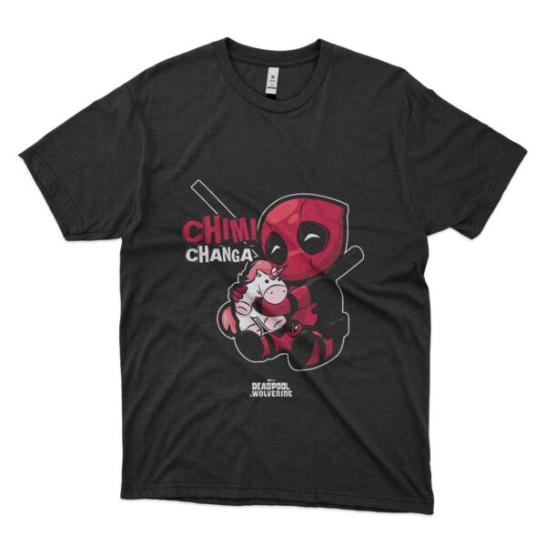 camiseta deadpool chimichanga