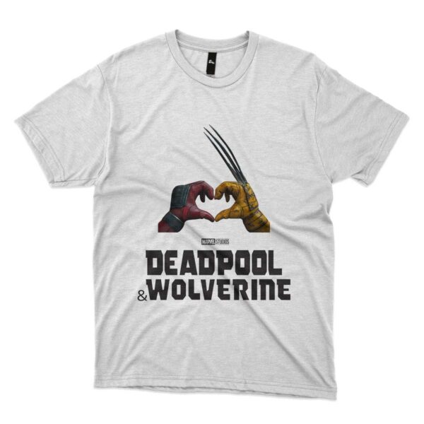 camiseta deadpol y wolverin hombre