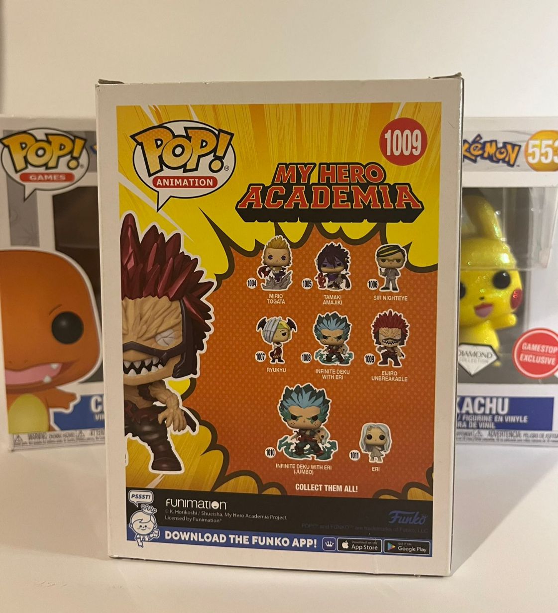 funko my hero academia Red Riot ediciond e coleccion