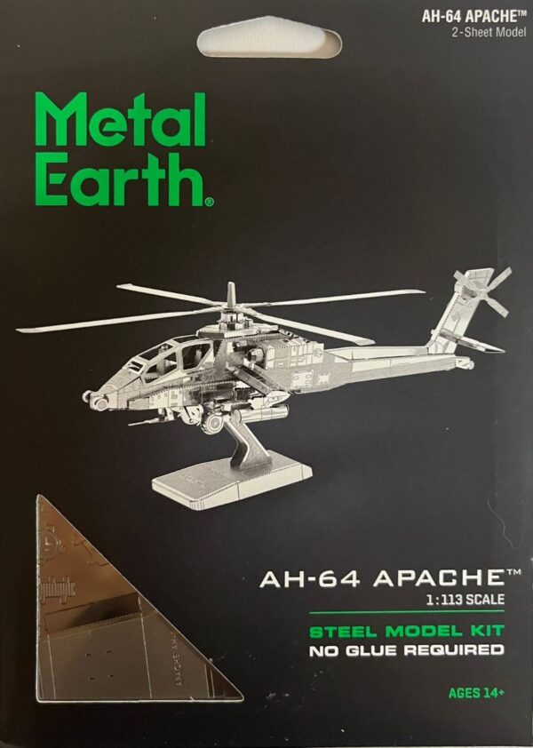 metal earth3d rompecabezas helicoptero