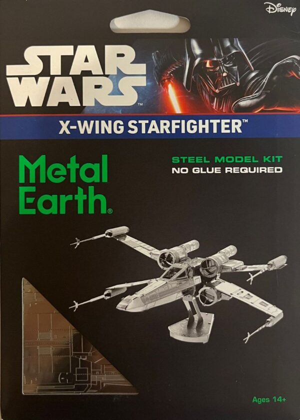 metal earth 3d rompecabezas star wars xwing