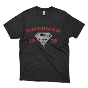 camiseta retro de superman ecuador