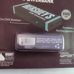 Power Bank 2000 mAh - Hershey's