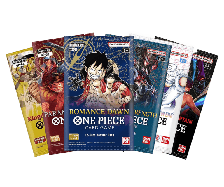 en que sobre estan las cartas mas raras one piece