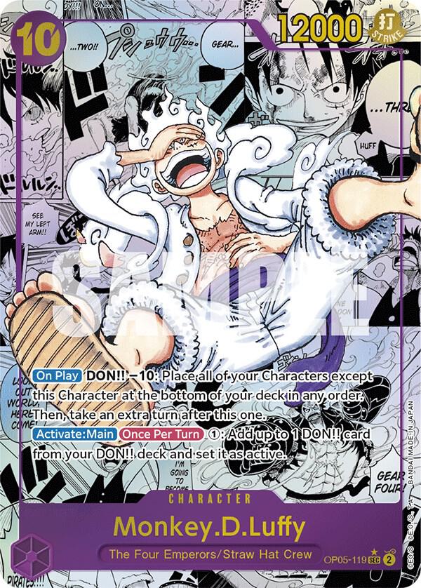 carta mas cara luffy gear 5 op5