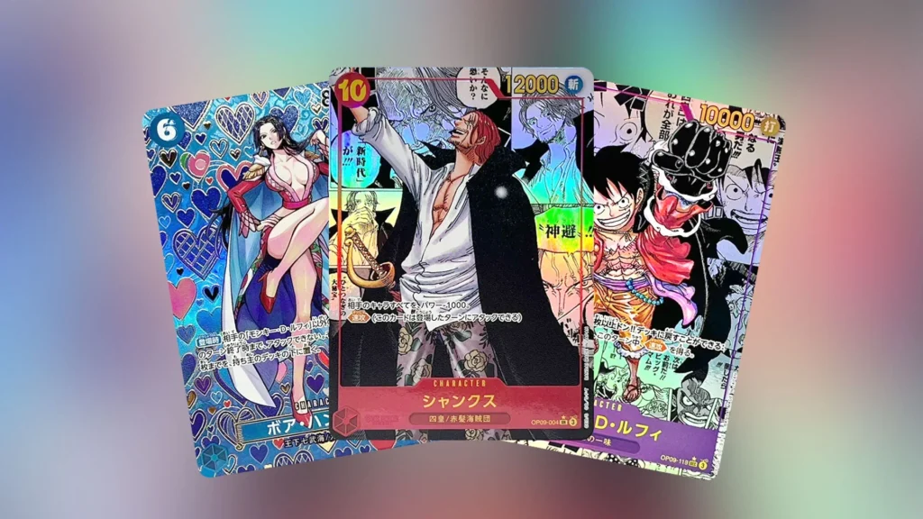 cartas raras one piece