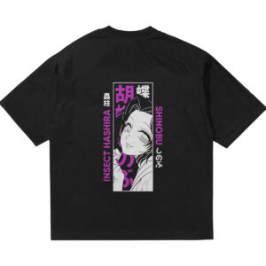 camiseta mujer oversize anime
