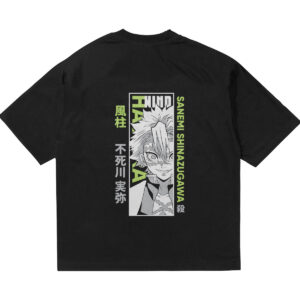 camisa oversize demon slayer