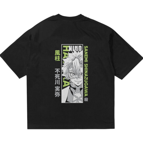 camisa oversize demon slayer