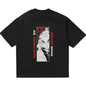 camiseta rengoku demon slayer ecuador