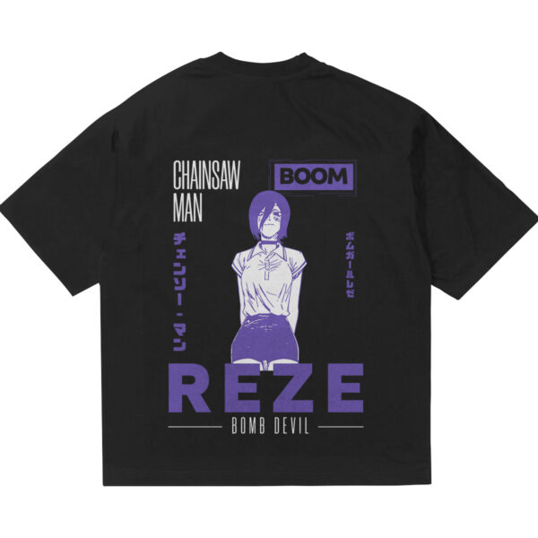 camiseta oversize hombre reze arc