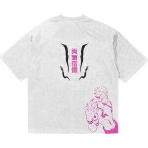 Camiseta Oversize Jujutsu Kaisen - Ryomen Sukuna