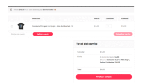 carrito de compras online