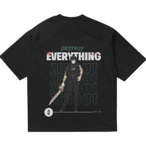 Camiseta "Exclusiva" Oversize de Jujutsu Kaisen - Maki ZenOut