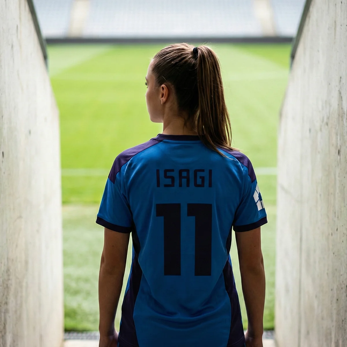 camiseta de isagi hombre