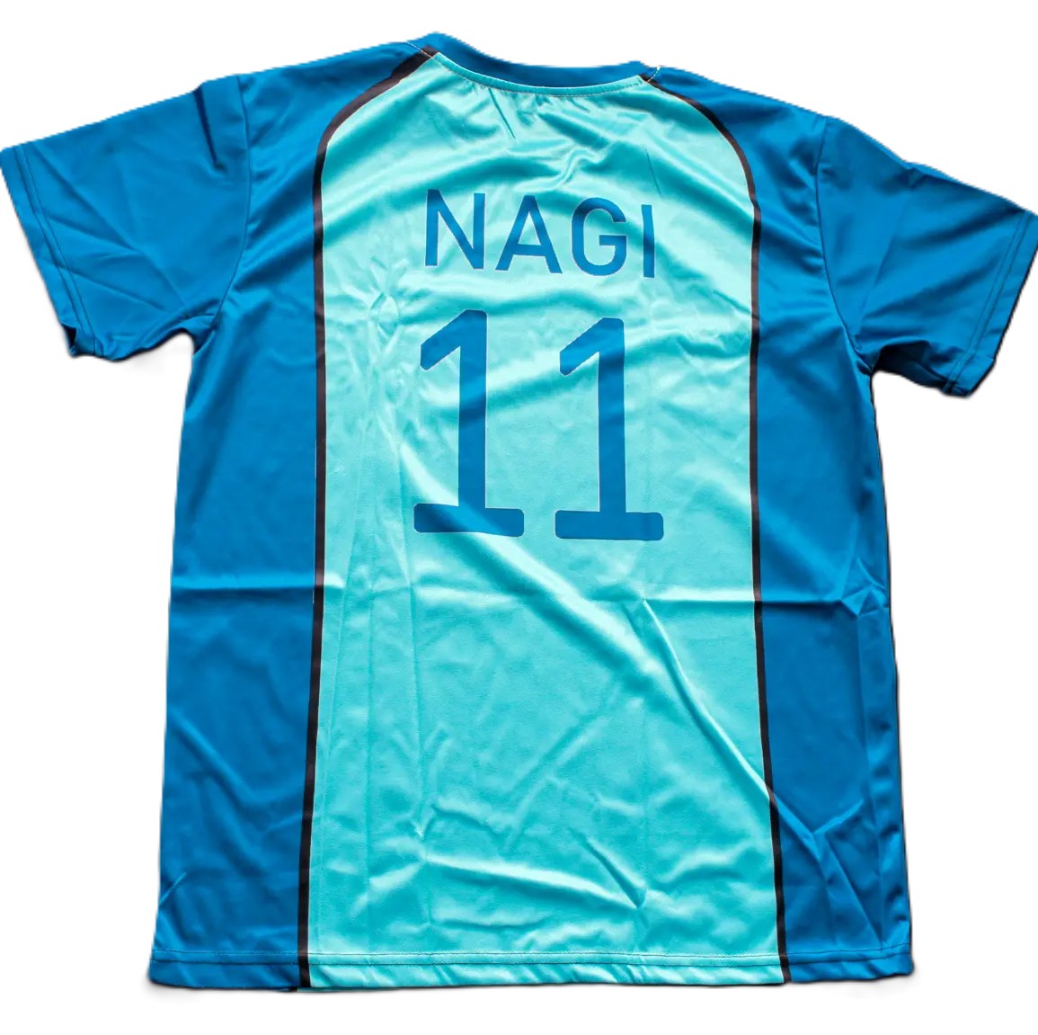 camiseta manshine shiti nagi shishiro blue lock