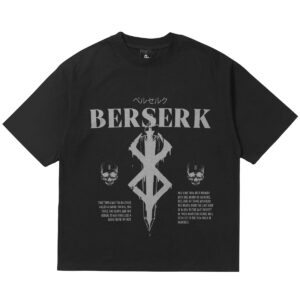 camiseta de berserk gotico