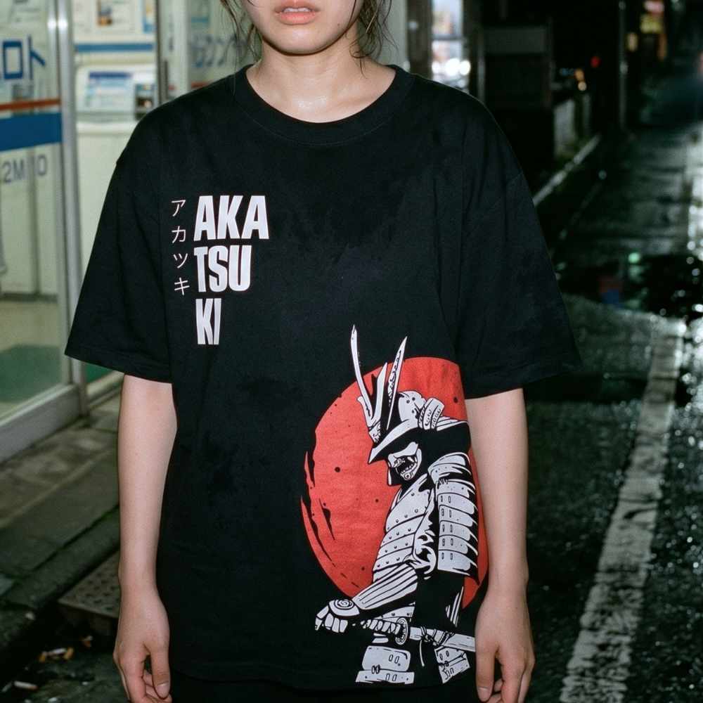 camiseta oversize negra cool
