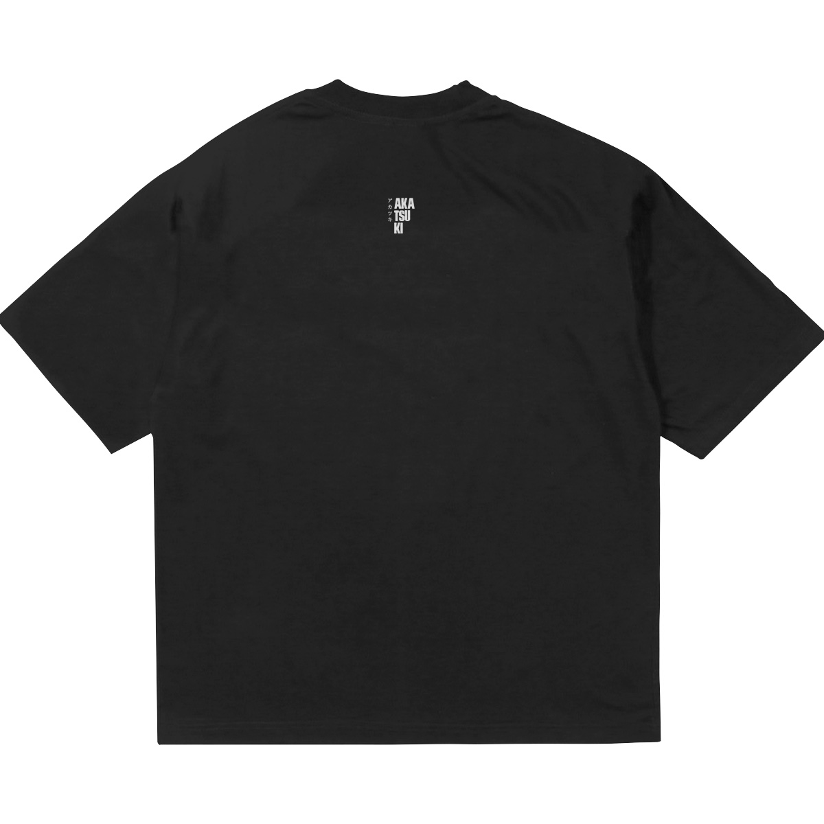 camiseta oversize negra mugen