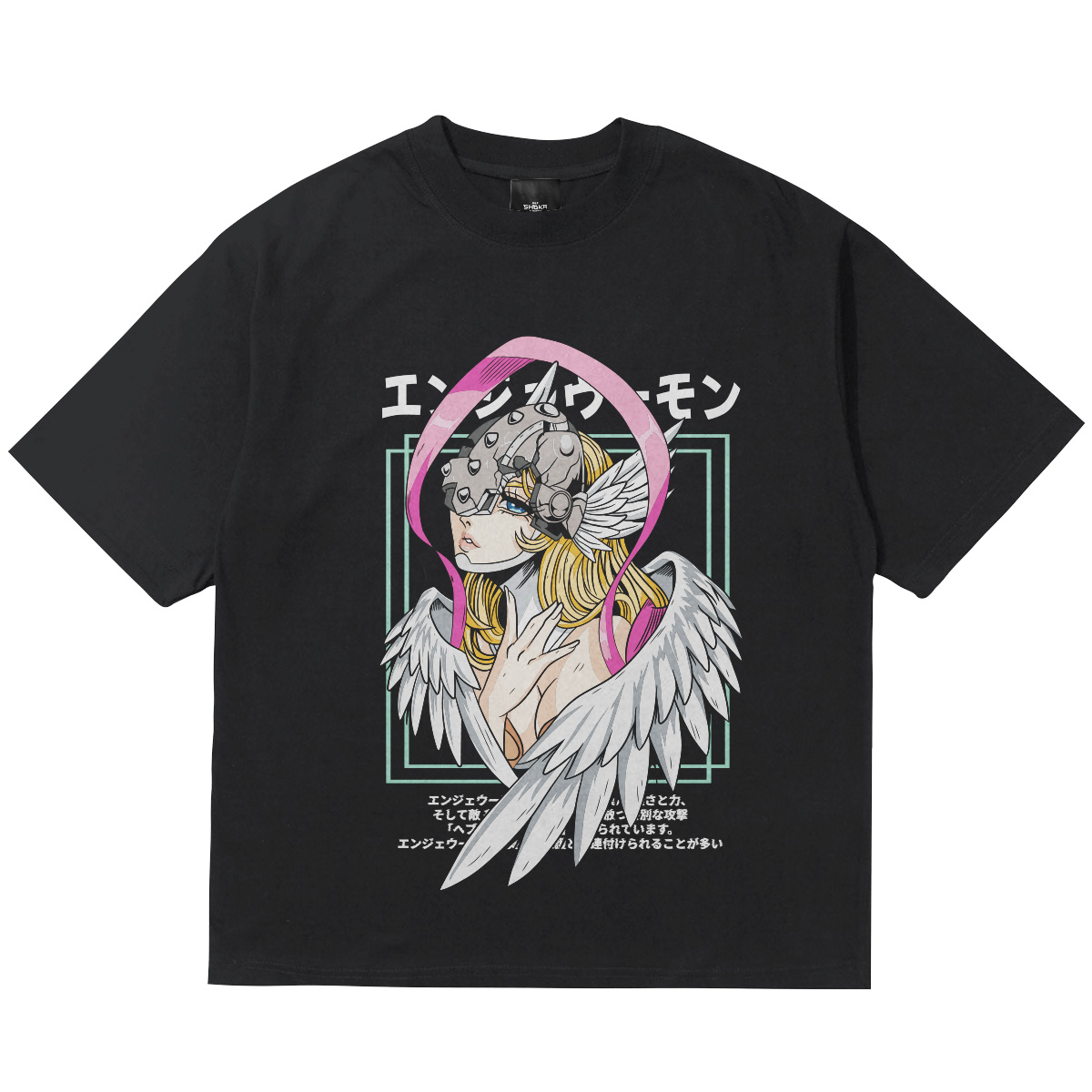 camiseta oversize digimon