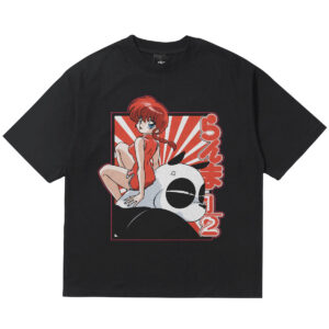 camiseta oversize ranma