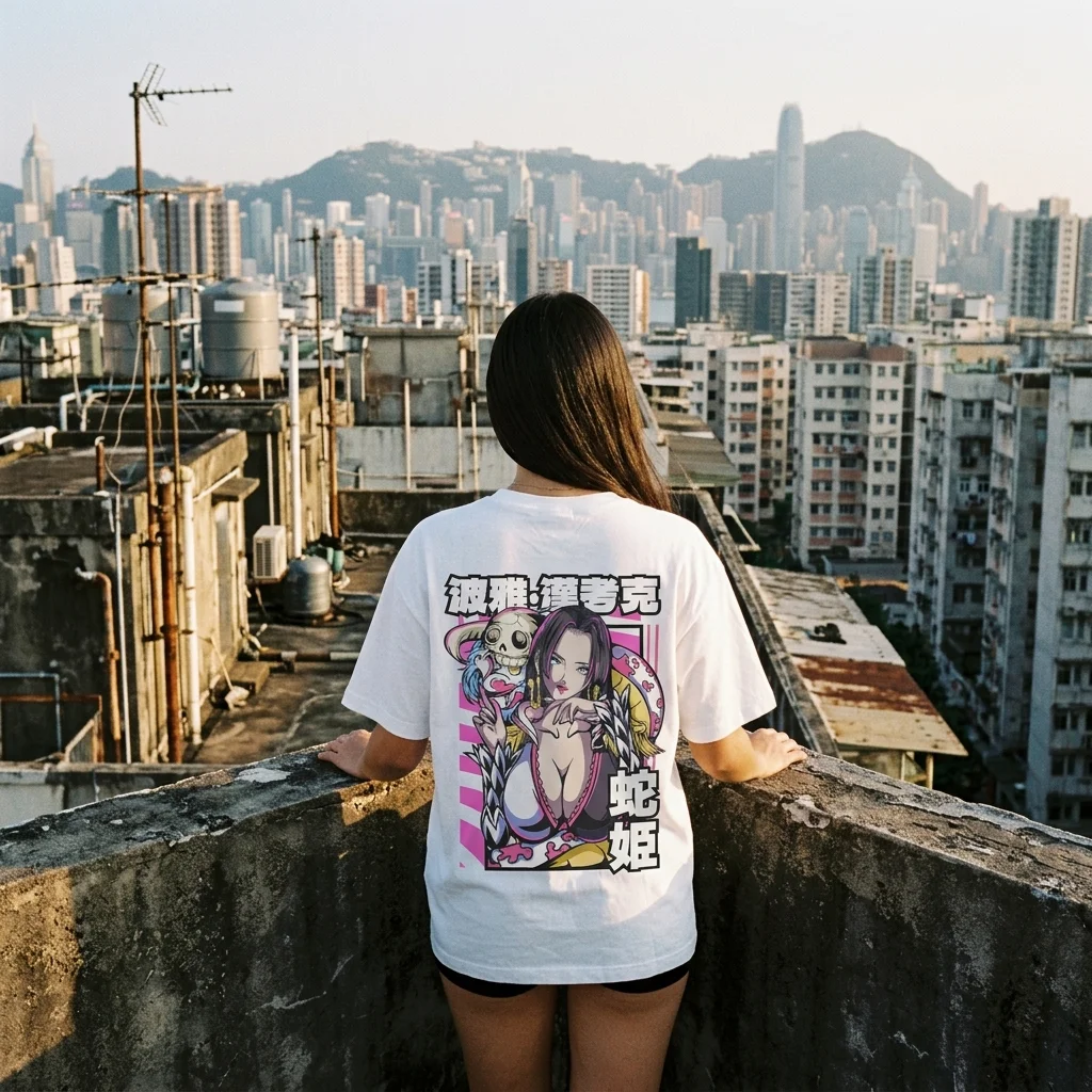 camiseta de one piece anime